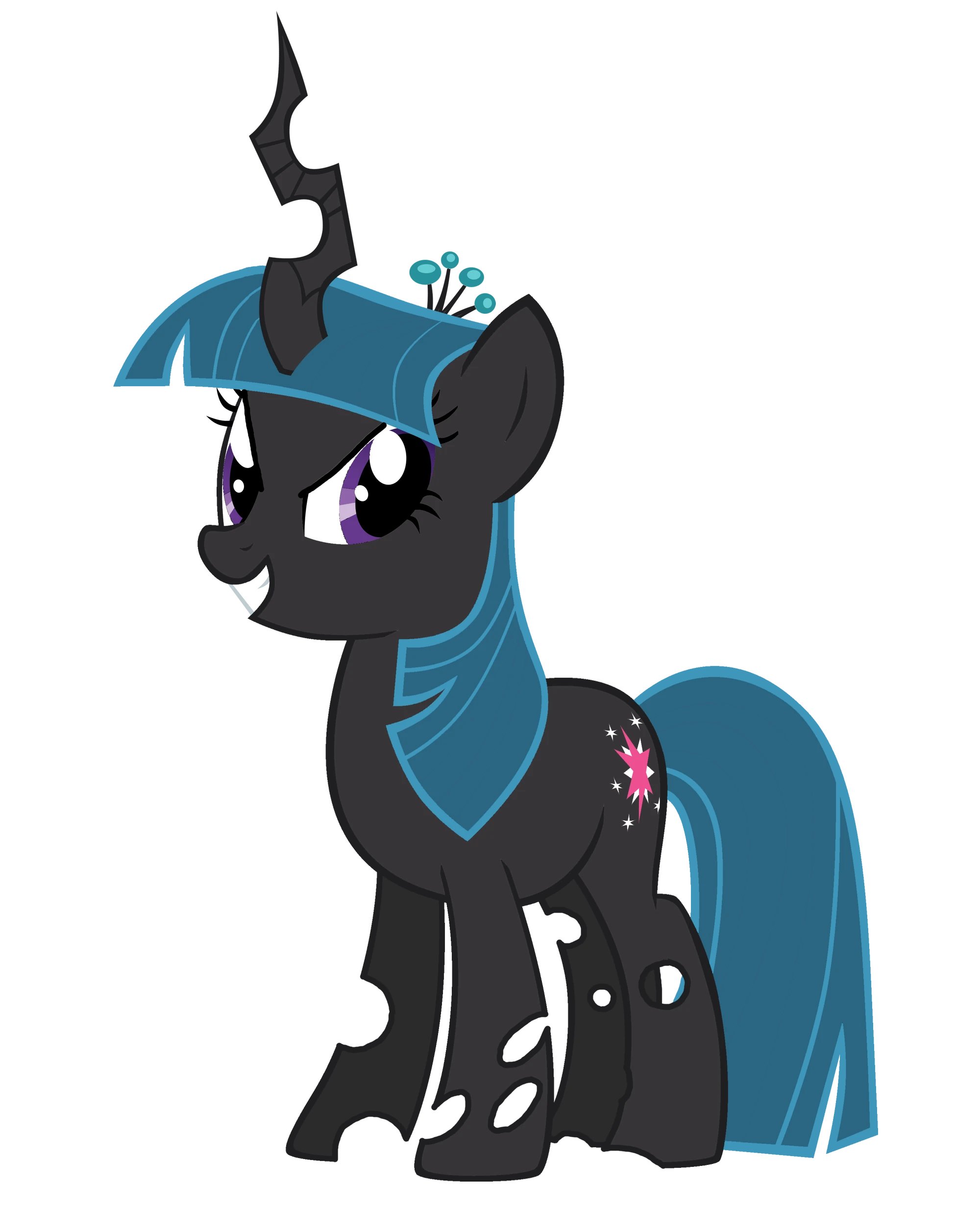 Image - Twilight Sparkle (changeling).png | My Little Pony Fan Labor