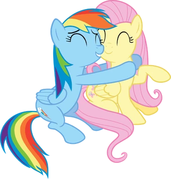 rainbow dash fluttershy
