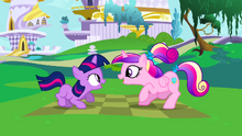 Fillies Cadence and Twilight