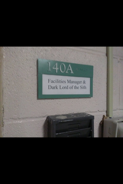Room 140A Sign