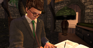 Archie 2nd Studying