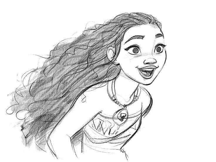 + drawing of moana | #The Expert