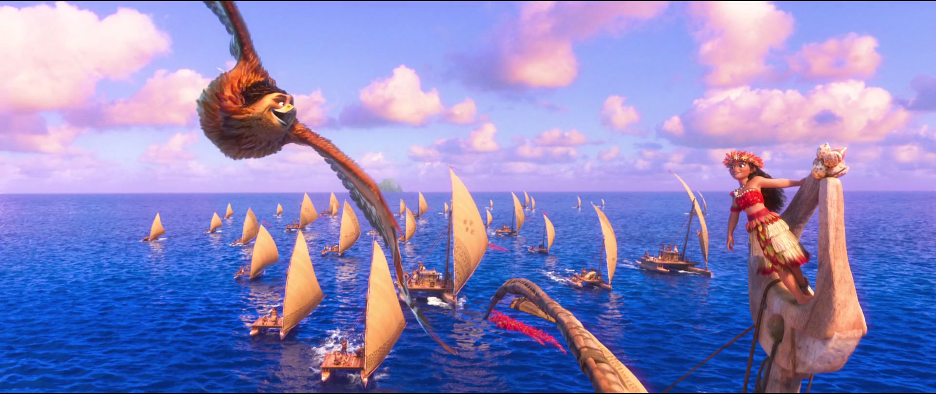 Image Mauigreetmoanaboatsail.jpg Moana Wikia FANDOM powered