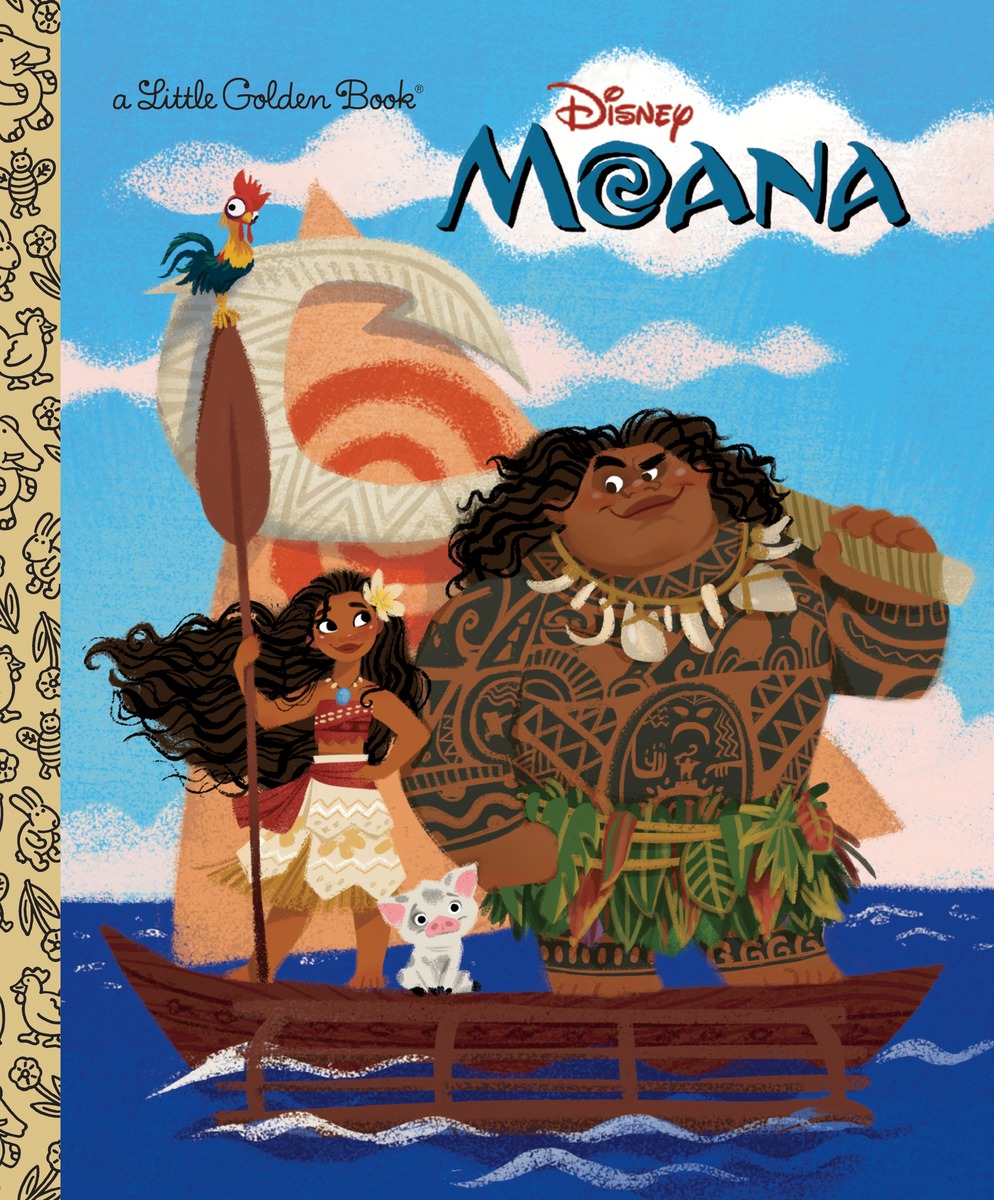 A Little Golden Book Moana