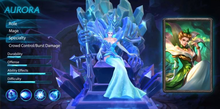 New Hero #Aurora, Queen of the North and... - Mobile Legends: Bang ...