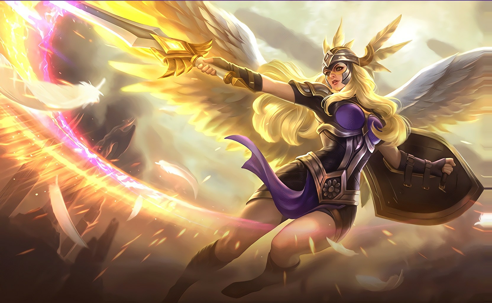 Image - Freya Full wall.jpg | Mobile Legends Wiki | FANDOM ...