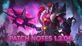 Patch Notes 1.3.06