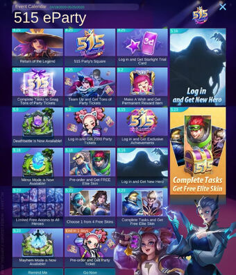 515 Eparty Mobile Legends Wiki Fandom