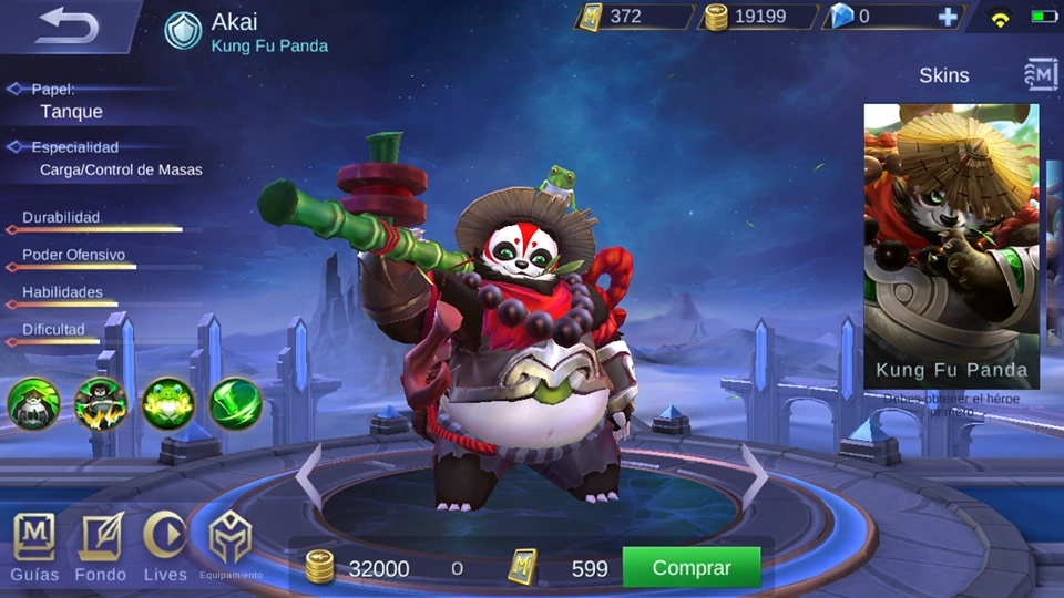 Akai (Kung Fu Panda) | Mobile Legends Wiki | Fandom