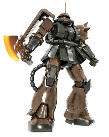 Ms 06fs Zaku Ii Fs Type Mobile Suit Gundam Battle Operation 2