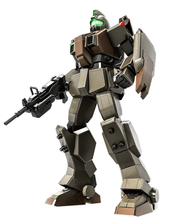 Rgm 79 G Gm Ground Type Mobile Suit Gundam Battle Operation 2