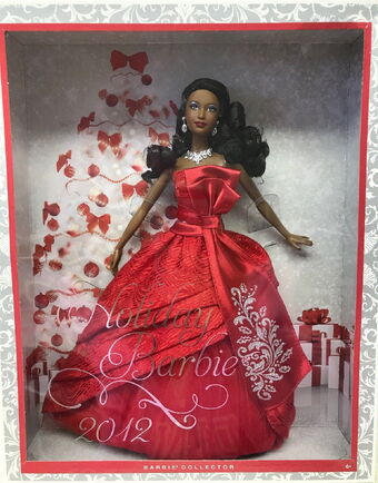 2012 holiday barbie african american