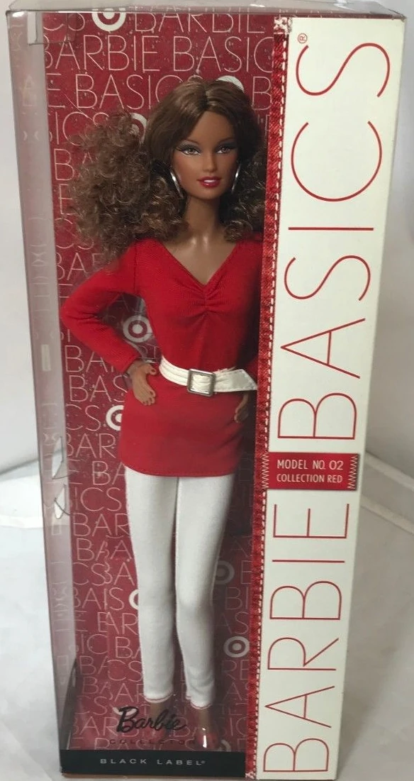 barbie basics red collection