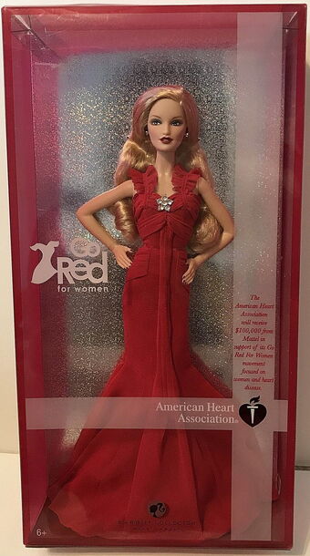 barbie go red