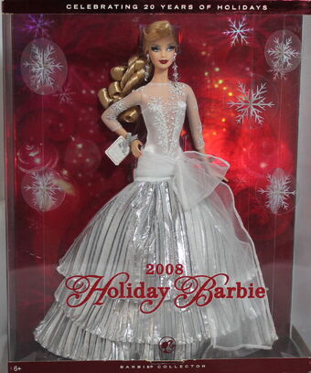 barbie 2008 holiday doll