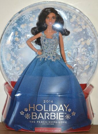 2016 holiday barbie african american