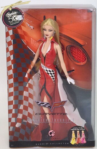 barbie red corvette