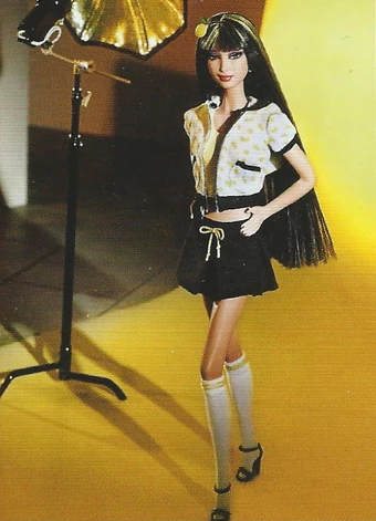 barbie top model hair wear