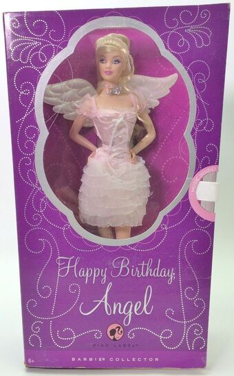 happy birthday angel barbie