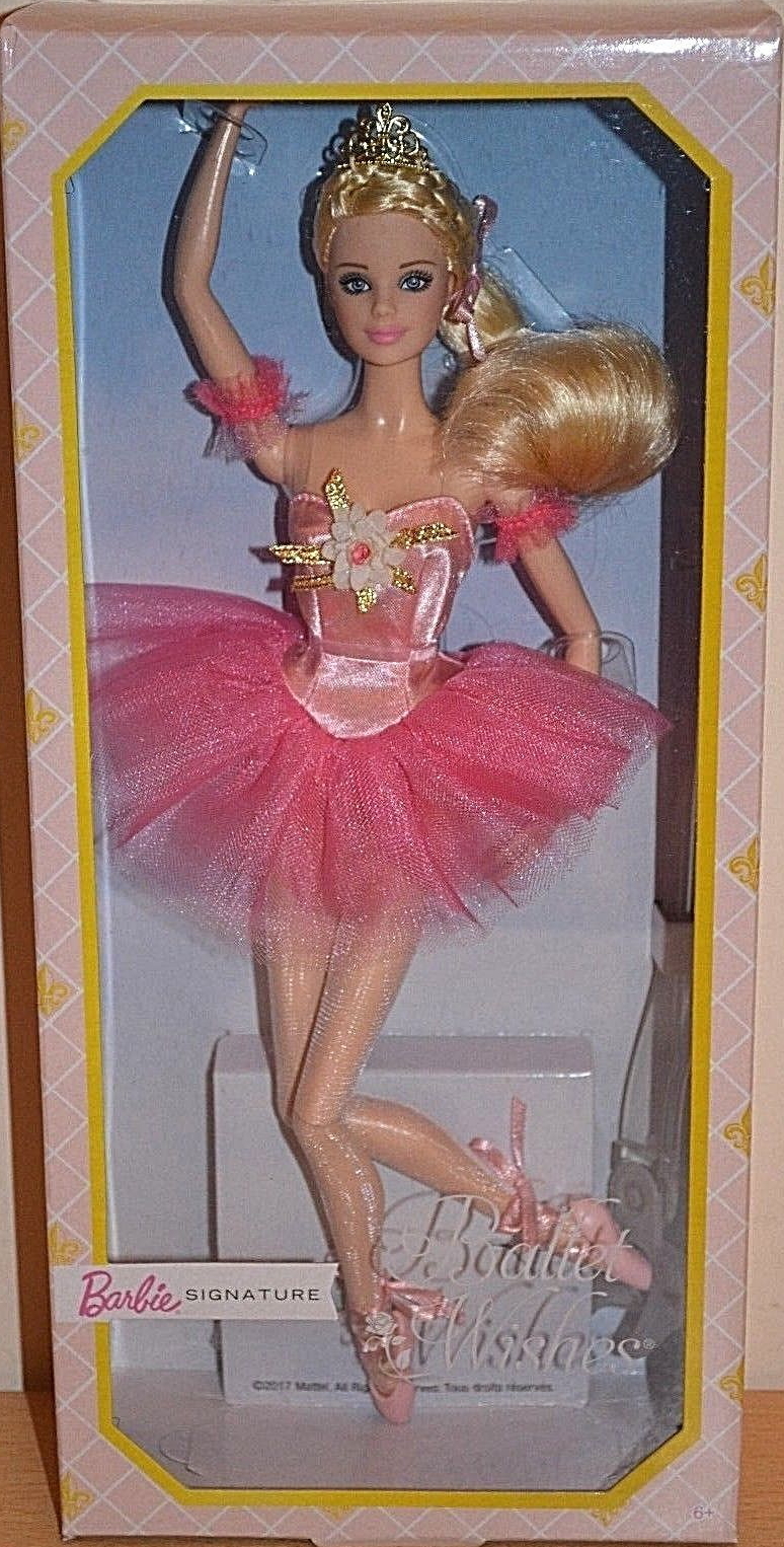 Barbie Ballet Wishes Fashion Doll Mattel DVP52