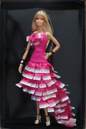 barbie pink in pantone