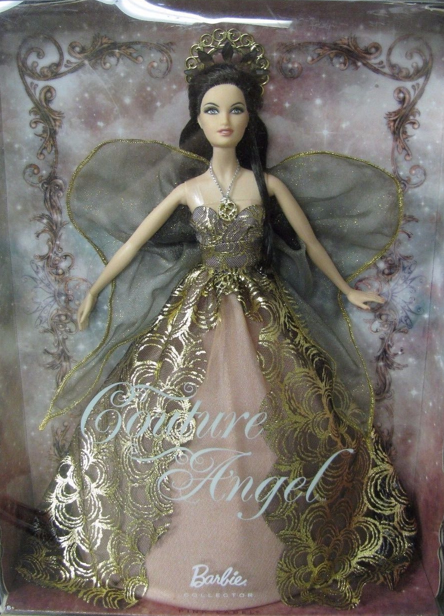 golden angel barbie