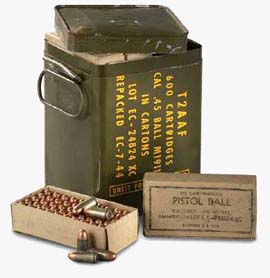 .45 apc patrone aus thompson