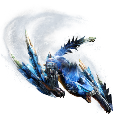 MHXR-Fiercewater Nargacuga Render 001