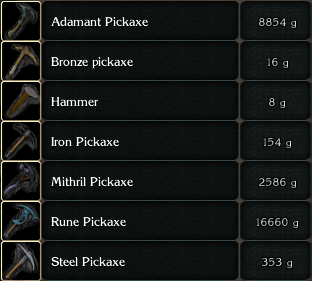 Bombur's stock