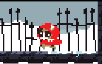 Red Cape Demon Charger