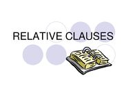 Relative clause