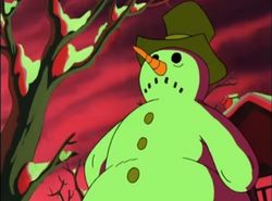 Glagla en bonhomme de neige normal