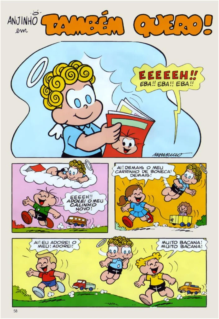 Também Quero! (história do Anjinho) Turma