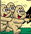 Sewer creatures (Monica's gang)