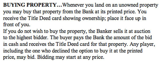 One Major Part Of The Rules Monopoly Is Concept Auctioning Auctions May Take Place Under Any Following One Major Part Of The Rules Monopoly Is Concept Auctioning Auctions May Take Place Under Any Following