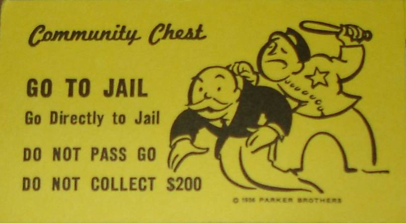 Go To Jail Card Monopoly Wiki Fandom - roblox cards 200$