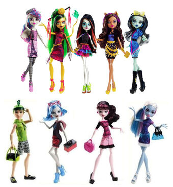 monster high scaris city of frights dolls