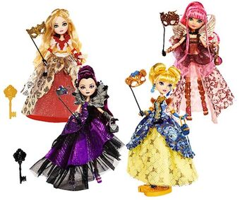 monster high and ever after high dolls