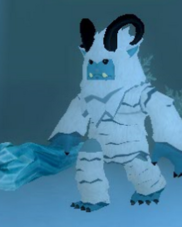 Legendary Yeti Monster Islands Roblox Wiki Fandom - lg tv roblox