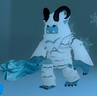 Legendary Yeti Monster Islands Roblox Wiki Fandom - blue goblin ears roblox