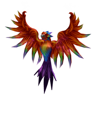 Omega Rainbow Phoenix Monster Islands Roblox Wiki Fandom - neon rainbow roblox logo