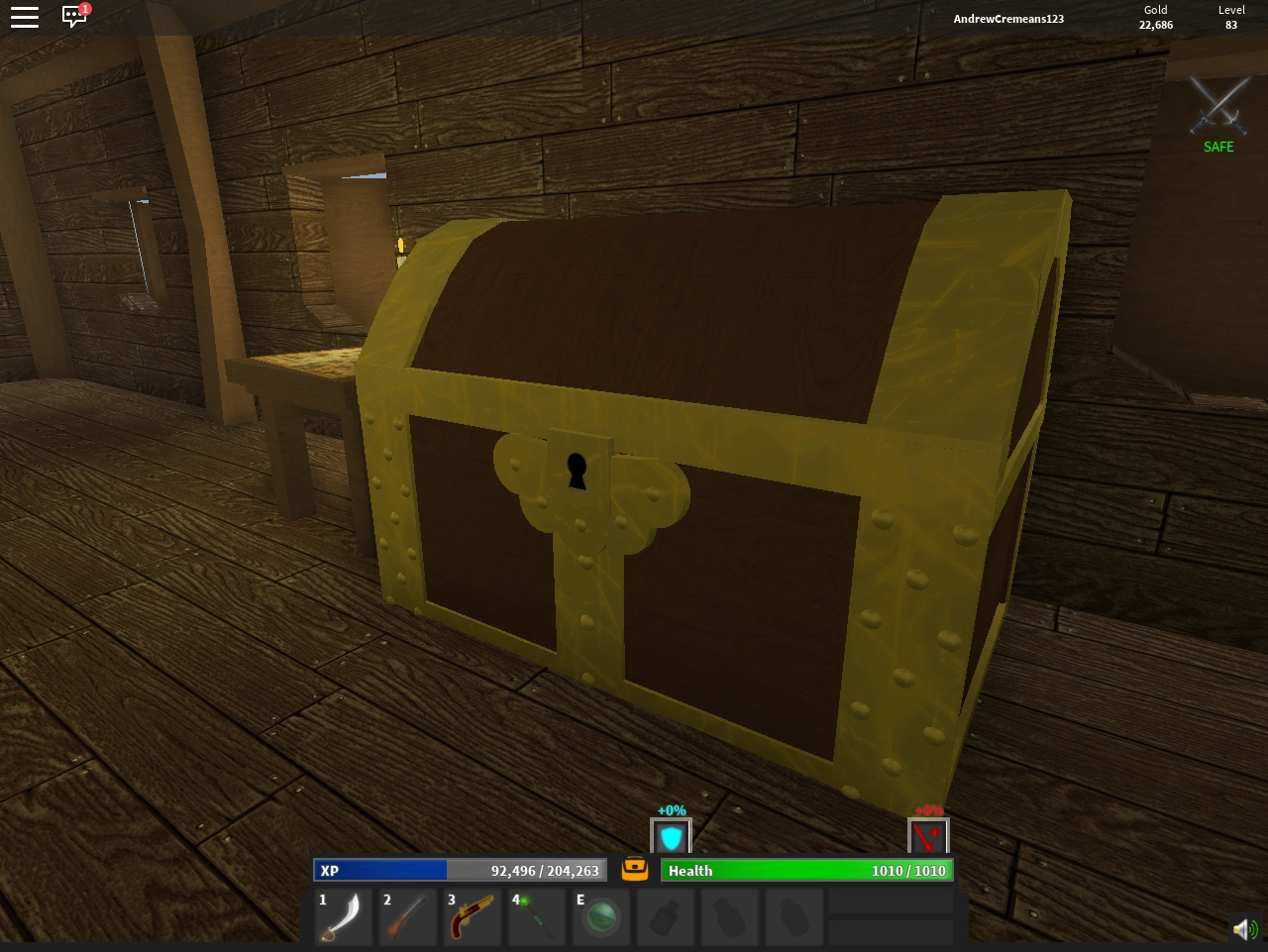 The Gold Chest Monster Islands ROBLOX Wiki Fandom