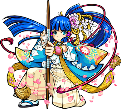 Spirit Archer Miyabi | Monster Strike Wiki | Fandom