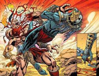 Goro disarmed