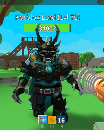 Korblox Lord Monster Battle Wiki Fandom