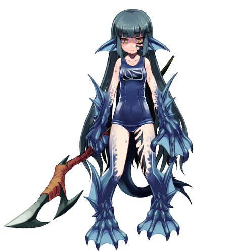 Sahuagin  Monster Girl Encyclopedia Wiki  FANDOM powered by Wikia