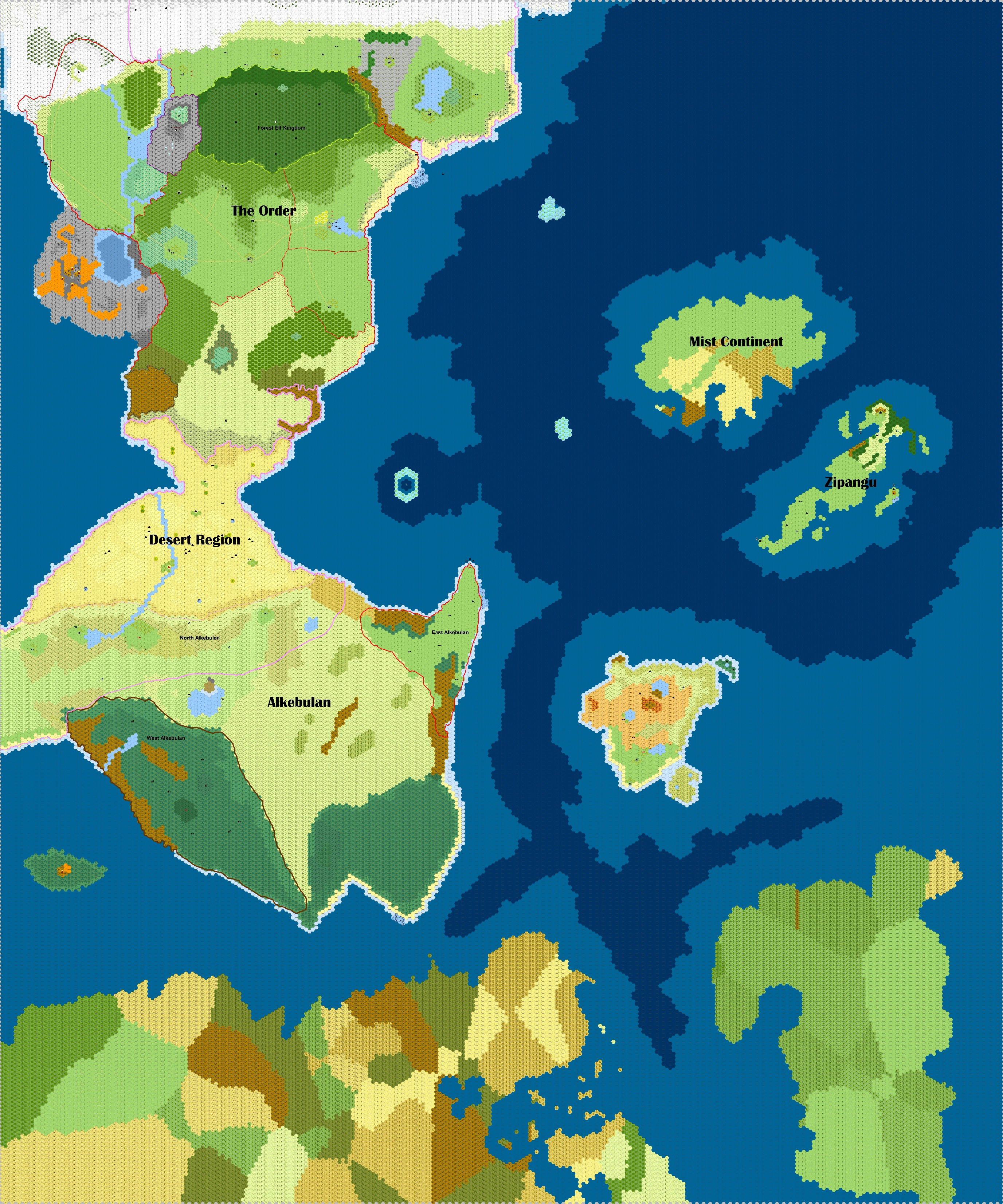 Monster Girl Encyclopedia World Map WIP Monster Girl Encyclopedia map | Monster Girl Encyclopedia Wiki 