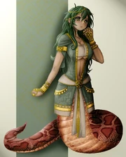 Lamia uguu by crimsonkanji-d4bj7p0