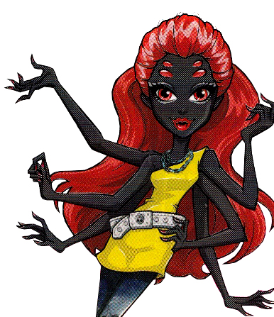 monster high wydowna spider