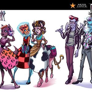 hybrid monster high